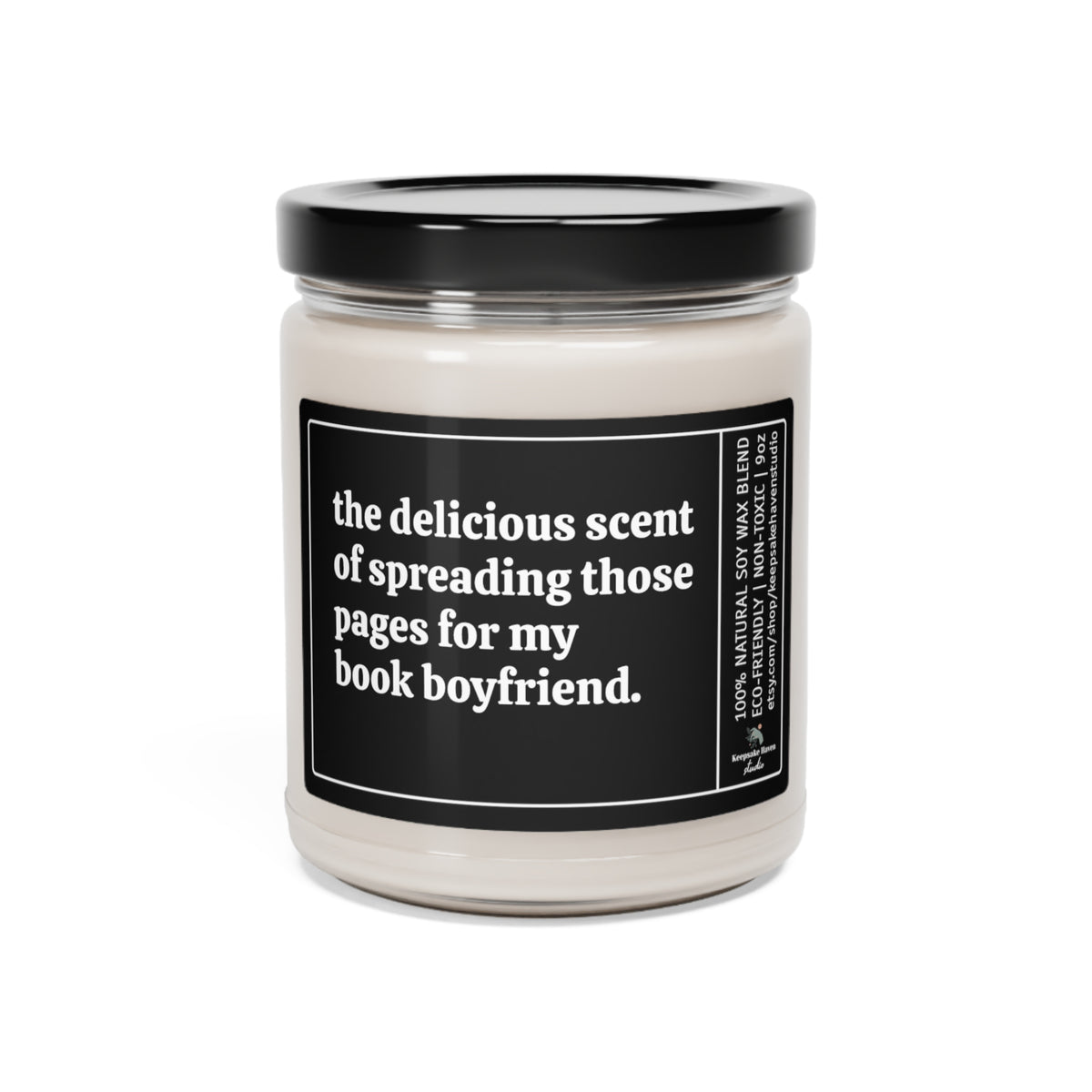 Sweet Romance Fantasy Smut Book Lover Reader, Book Boyfriend, Good Girl, Trigger Warning, Book Tropes, 9oz Scented Soy Candle