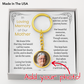 Memorial Gift Keepsake for Remembrance Loss Of Mother Photo Upload Engraving Keychain