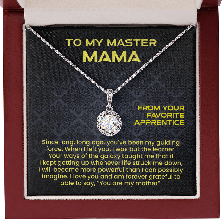 Science Fiction Sci-Fi Gift For Mother for Birthday Mother's Day Necklace